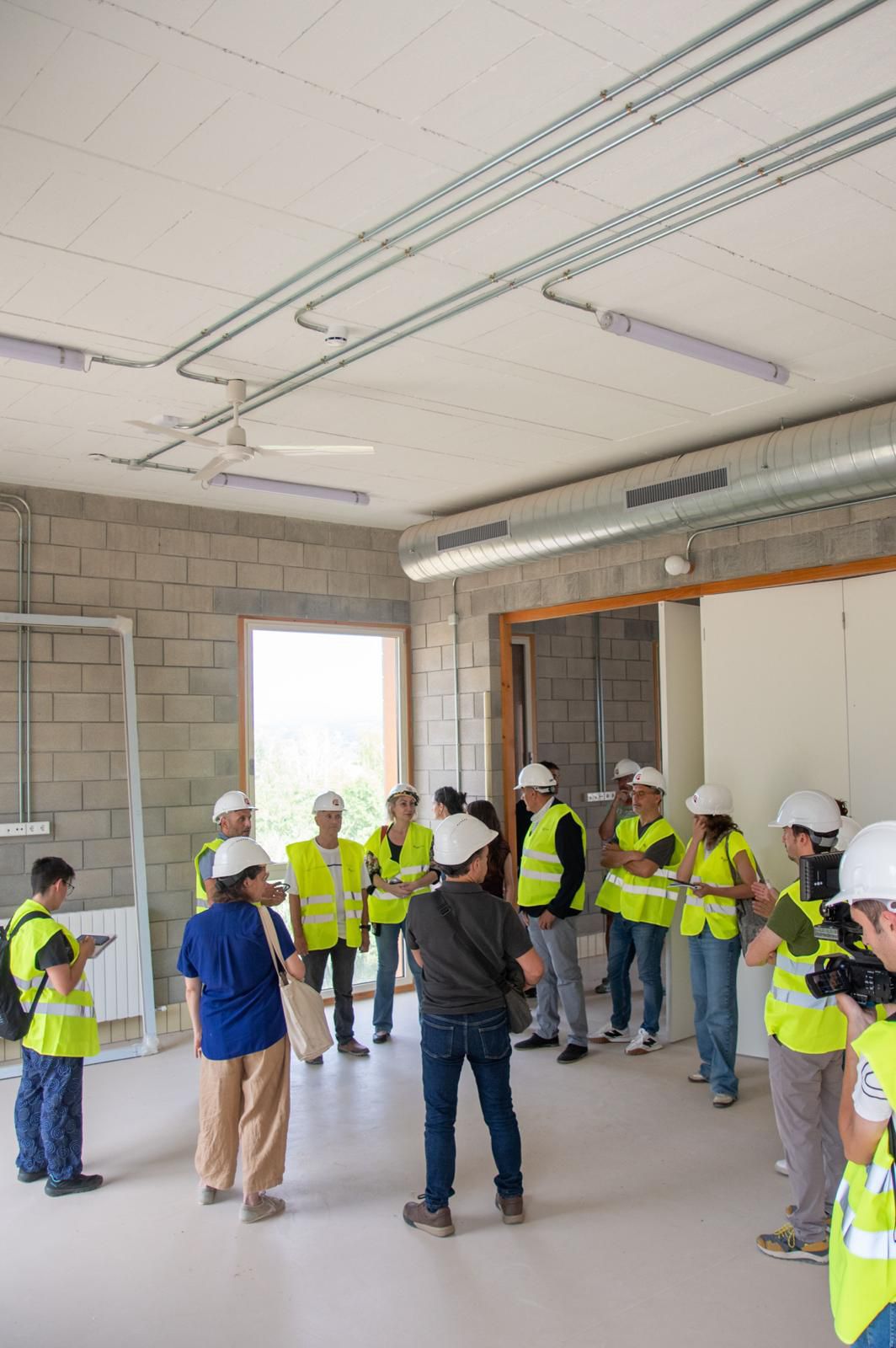 VISITA A LES OBRES DE LA UNITAT DE CONVIVÈNCIA