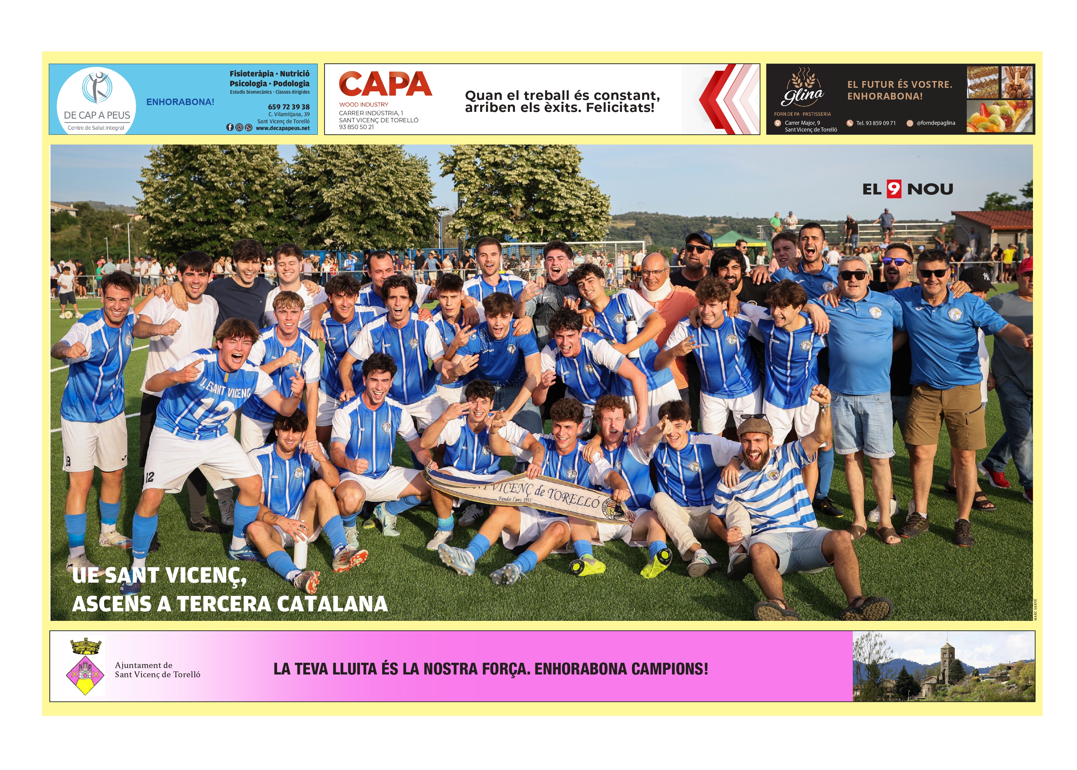 CELEBRACI&Oacute; ASCENS UE SANT VICEN&Ccedil; I FINAL DE TEMPORADA