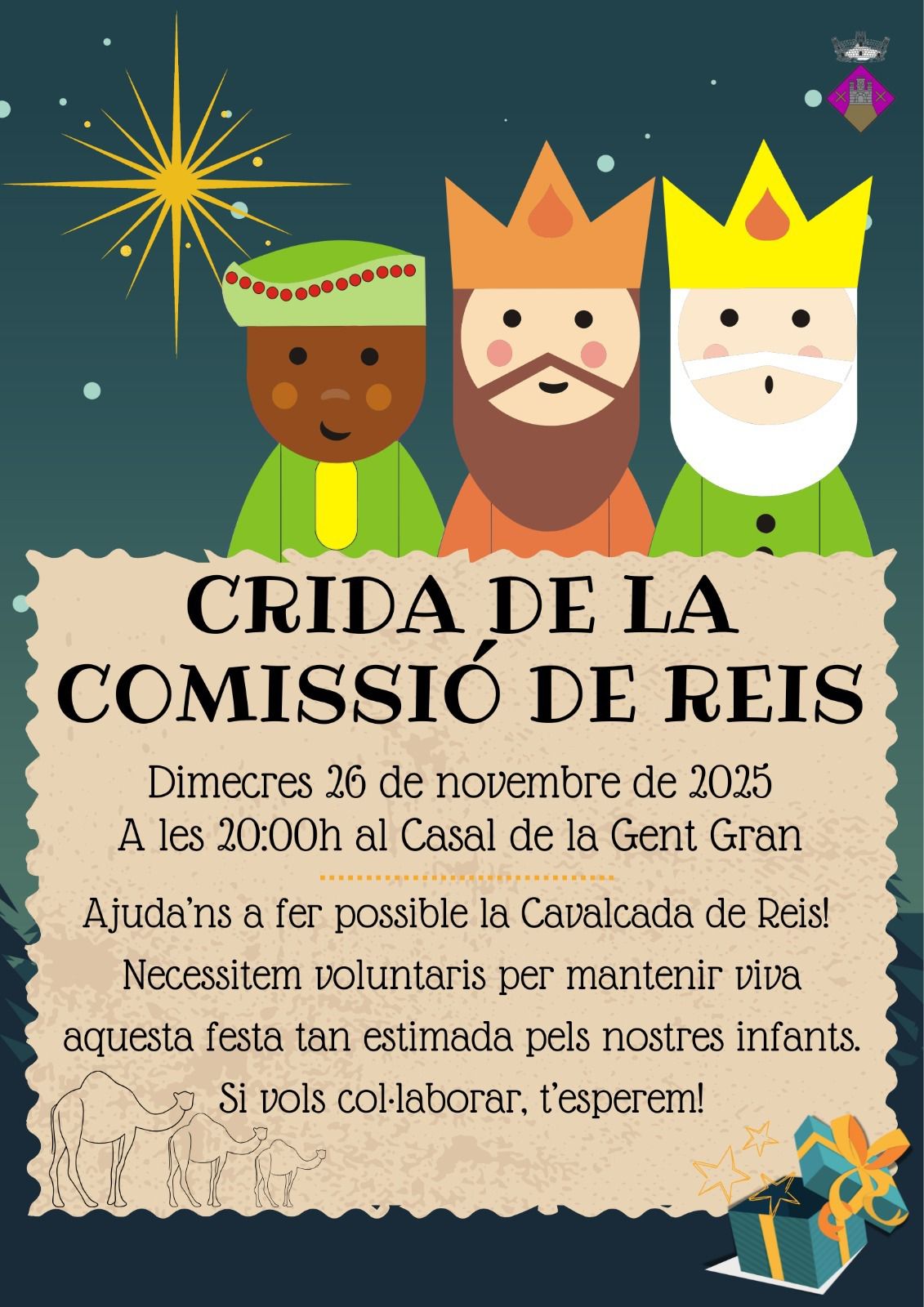 CRIDA DE LA COMISSI&Oacute; DE REIS DE SANT VICEN&Ccedil;
