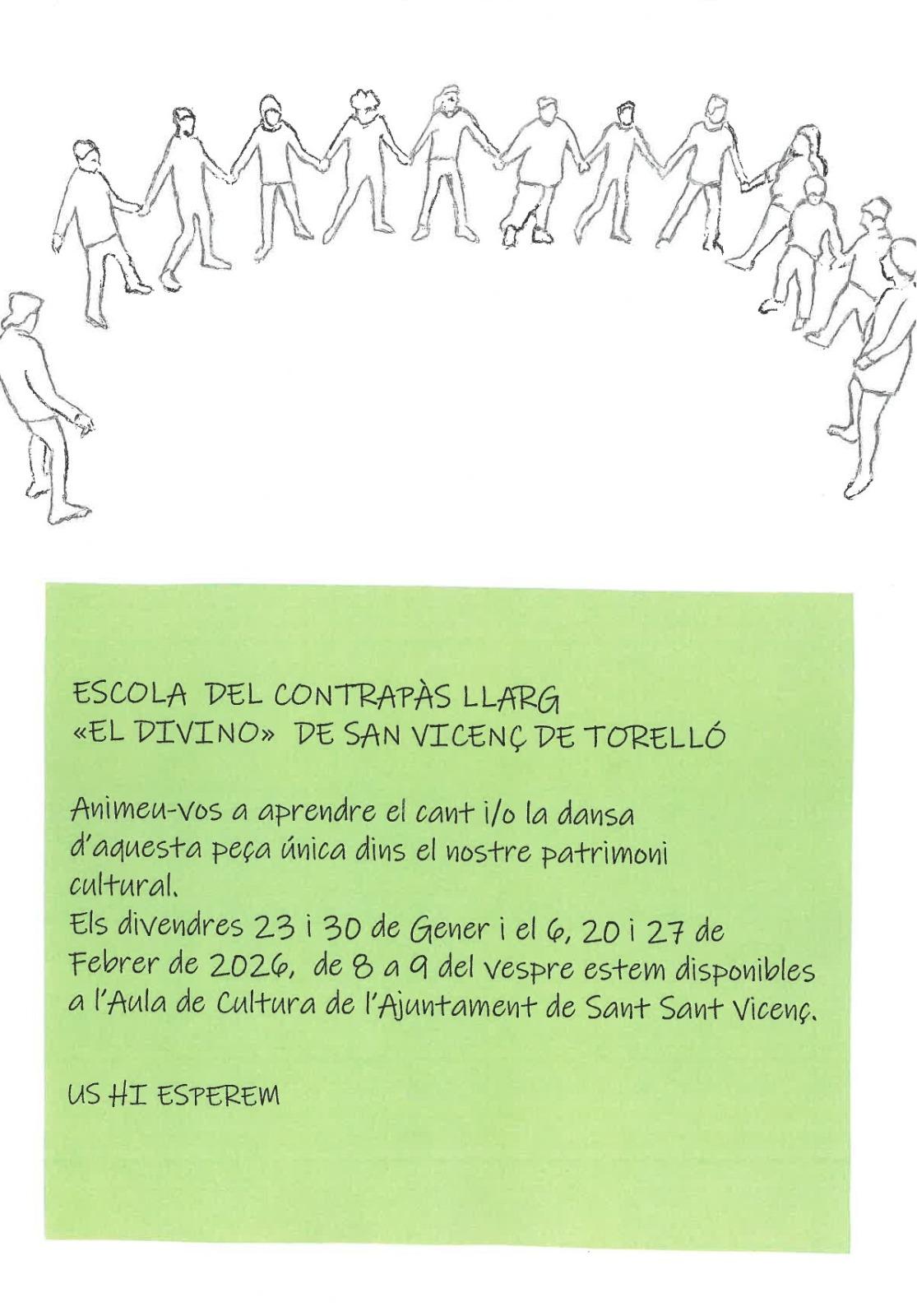 ESCOLA DEL CONTRAP&Agrave;S LLARG 