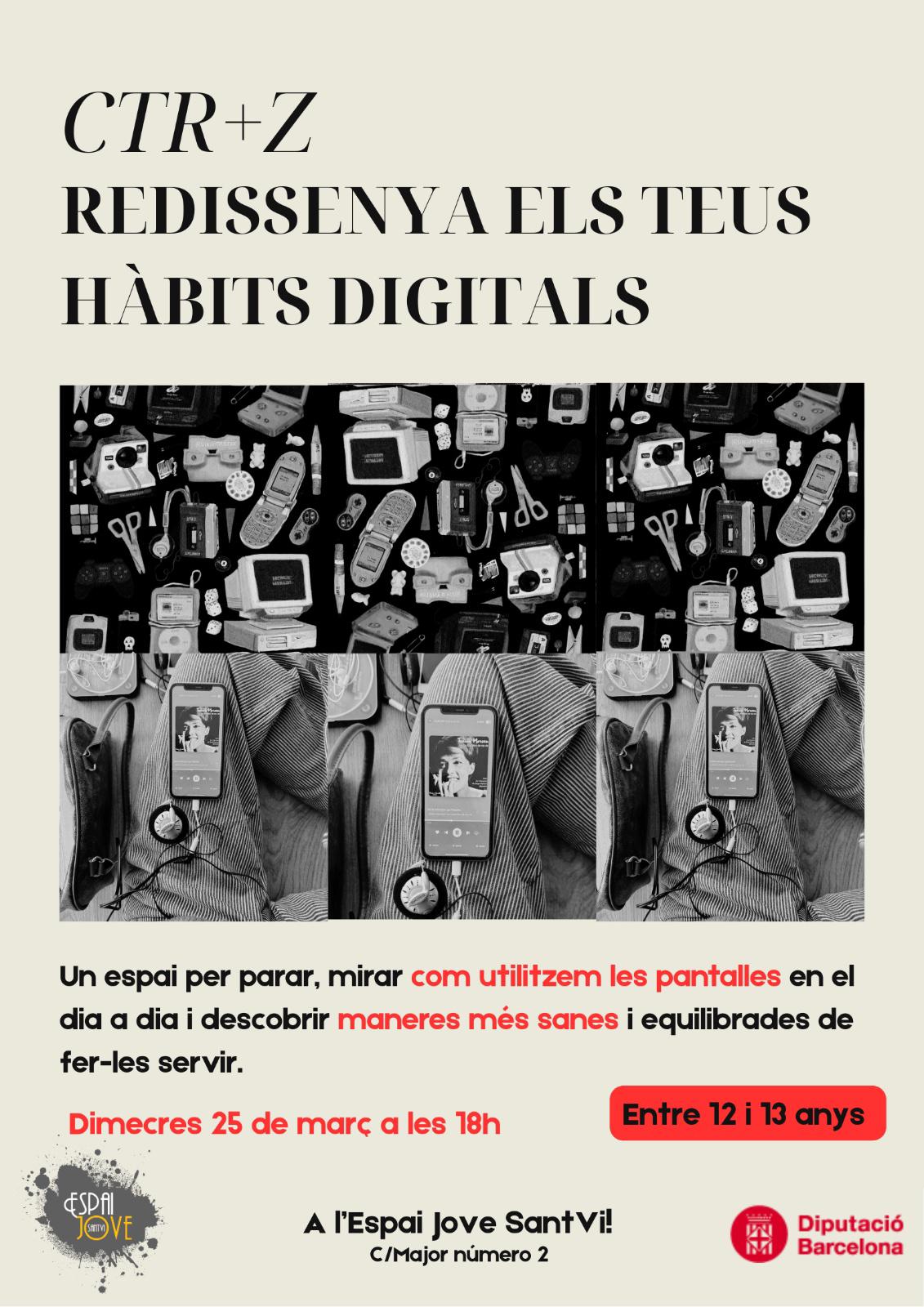 T'agradaria repensar com utilitzes les pantalles en el teu dia a dia?