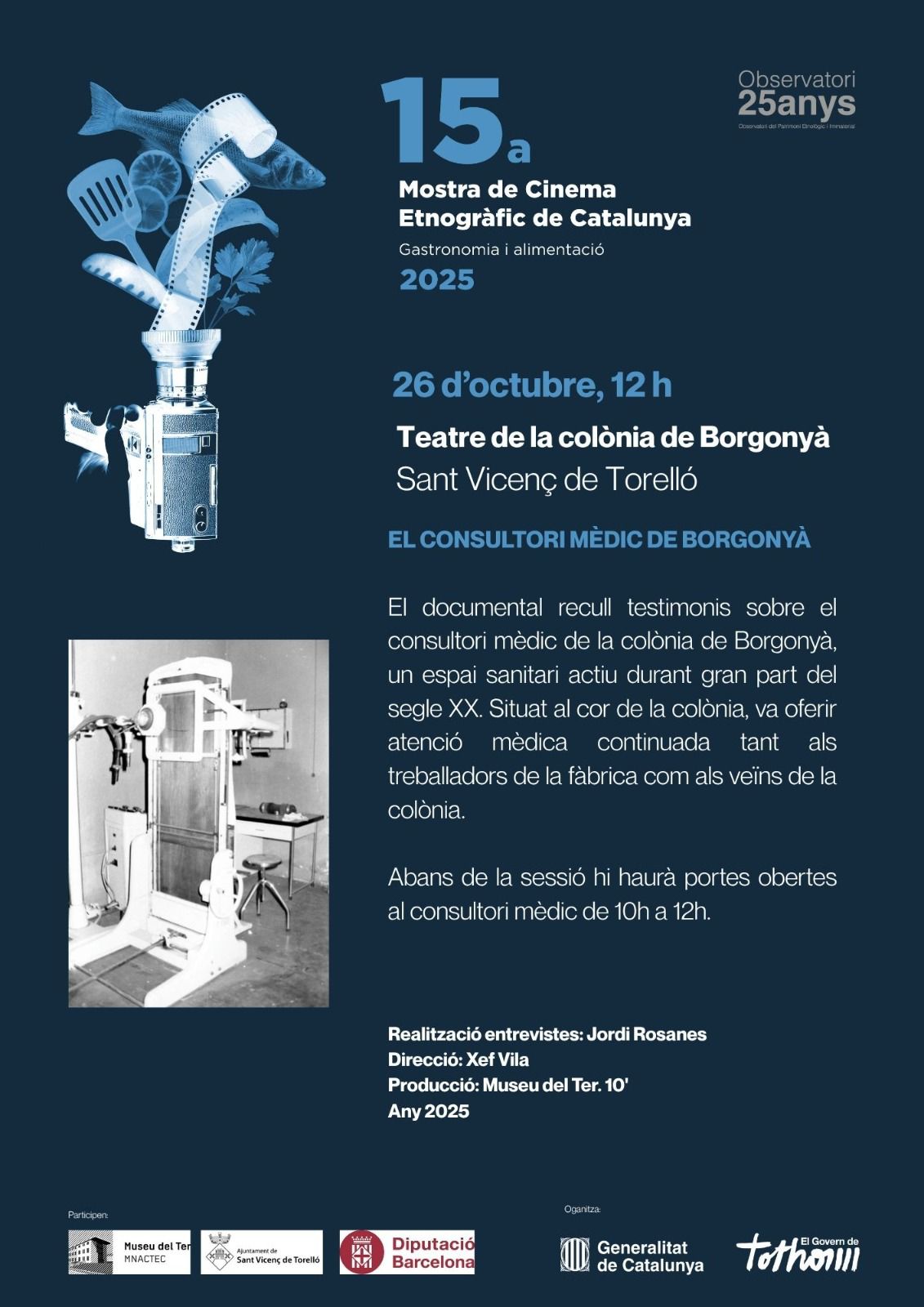 15a MOSTRA DE CINEMA ETNOGR&Agrave;FIC DE CATALUNYA