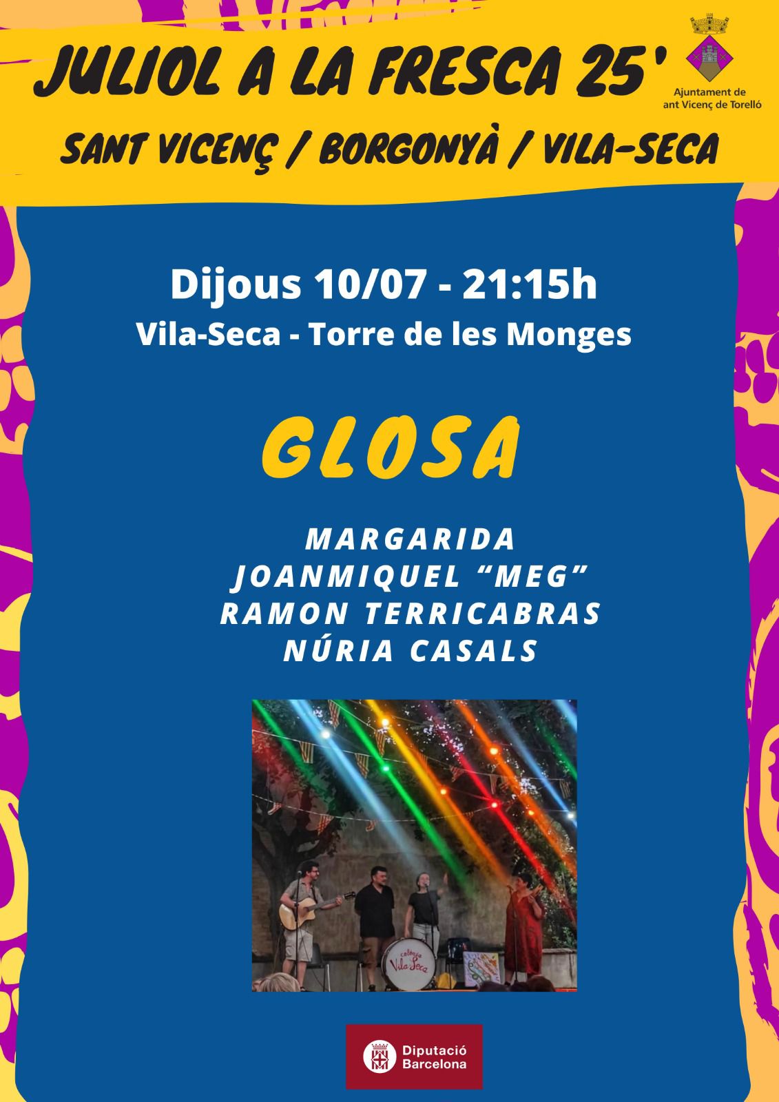 JULIOL A LA FRESCA 2025 - GLOSA