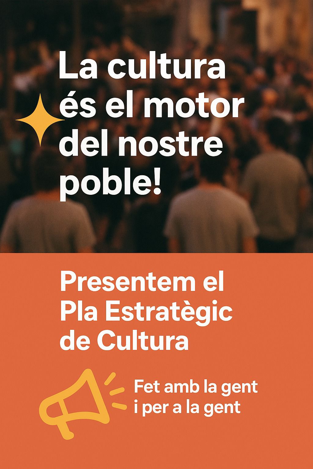 SANT VICENÇ DE TORELLÓ APOSTA PER LA CULTURA!